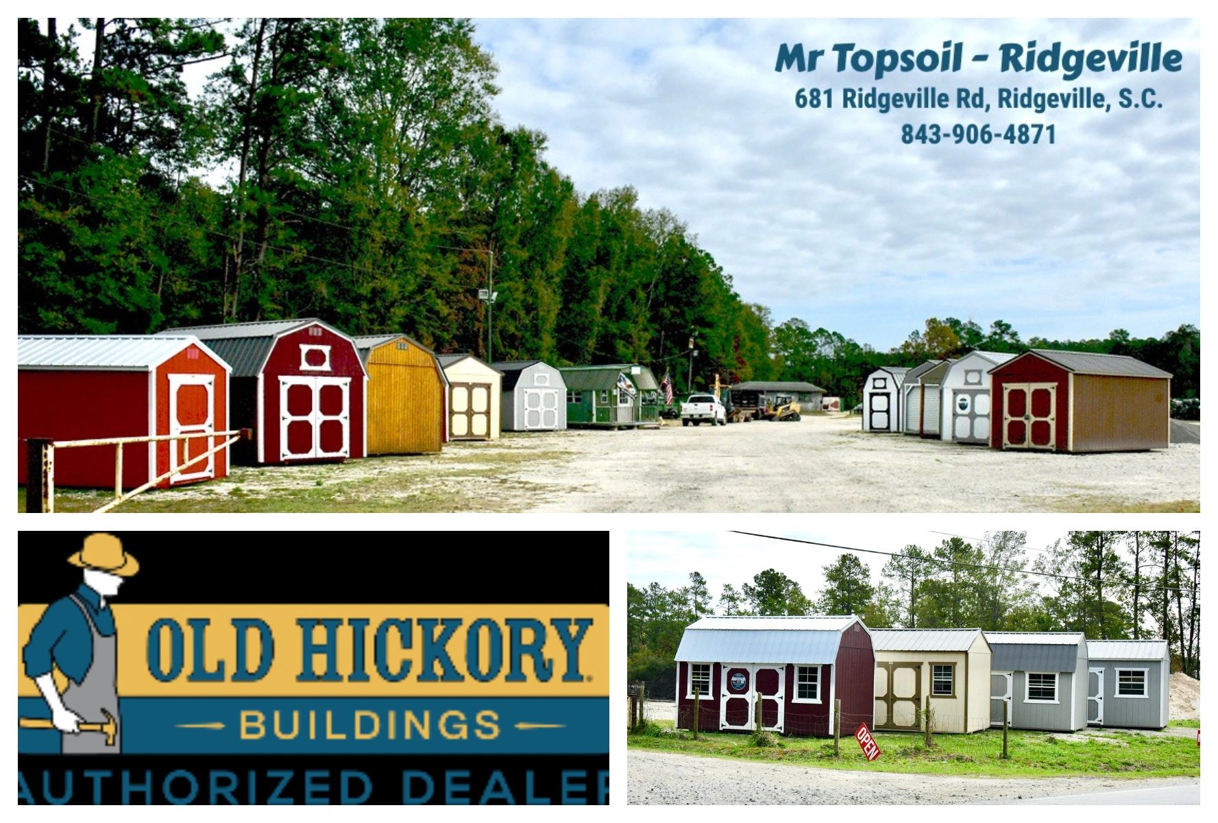 Mr Topsoil Ridgeville — Old Hickory Buildings Authorized Dealer
